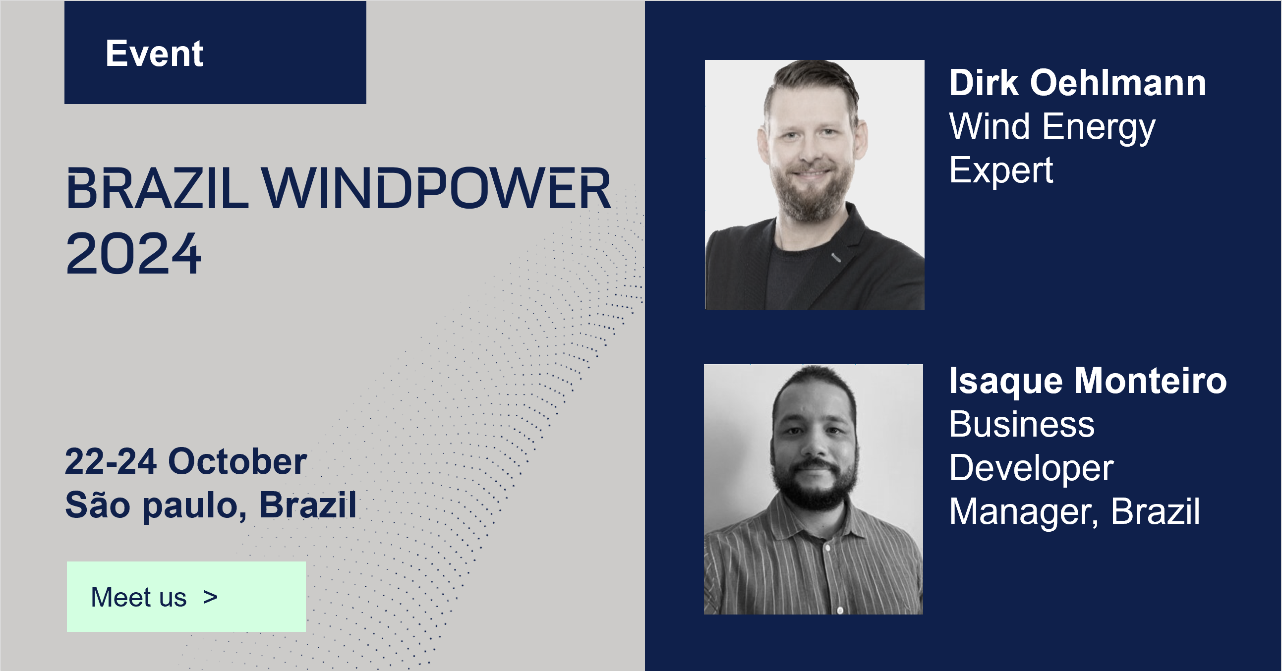 We invite you to visit GreenPowerMonitor at Brazil WindPower 2024 and experience firsthand how our innovative solutions are shaping the future of wind energy asset management. Whether you’re a developer, operator, or investor, our team will be on hand to discuss how GPM’s technology can help you achieve your energy goals. Don’t miss out on this exciting opportunity to explore the future of wind energy. We look forward to seeing you at Brazil WindPower 2024!